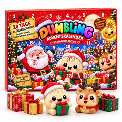 Dumpling Adventskalender – 24 Squishy Überraschungen