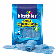 Hitschies Saure Drachenzungen Blau – 125 g