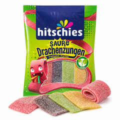 Hitschies Saure Drachenzungen Mix – 125 g