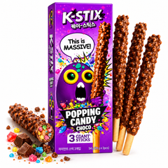 K-STIX Popping Candy Choco Korea 3 x 18g