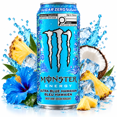 Monster - Ultra Blue Hawaiian Blue Zero Sugar 500ml