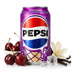 Pepsi - Cherry & Vanilla - Zero - 330ml