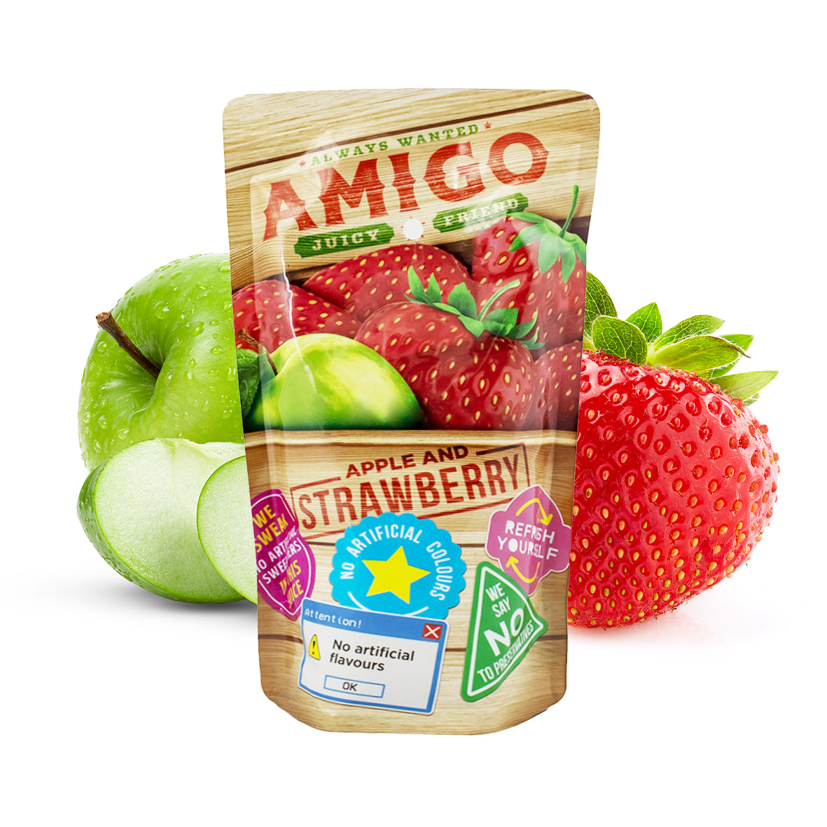 Amigo Apple & Strawberry - 200ml
