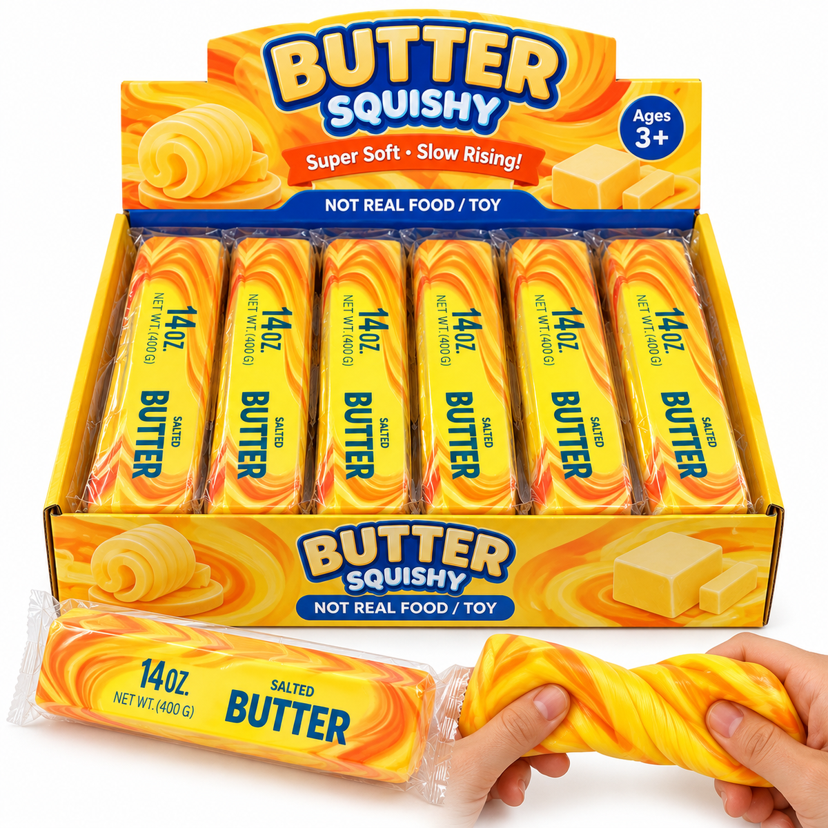 Butter Squishy XXL 400 g – Super Soft & Slow Rising
