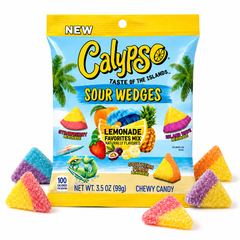Calypso - Sour Wedges - Lemonade Favorites Mix - 99g
