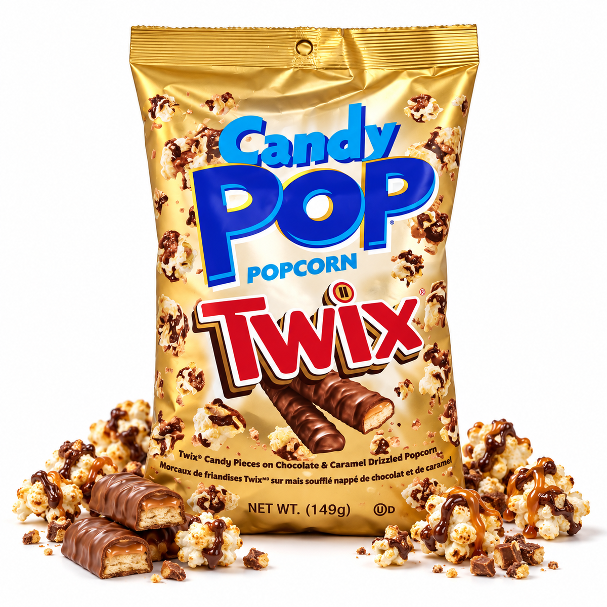 Candy Pop Popcorn Twix 149g