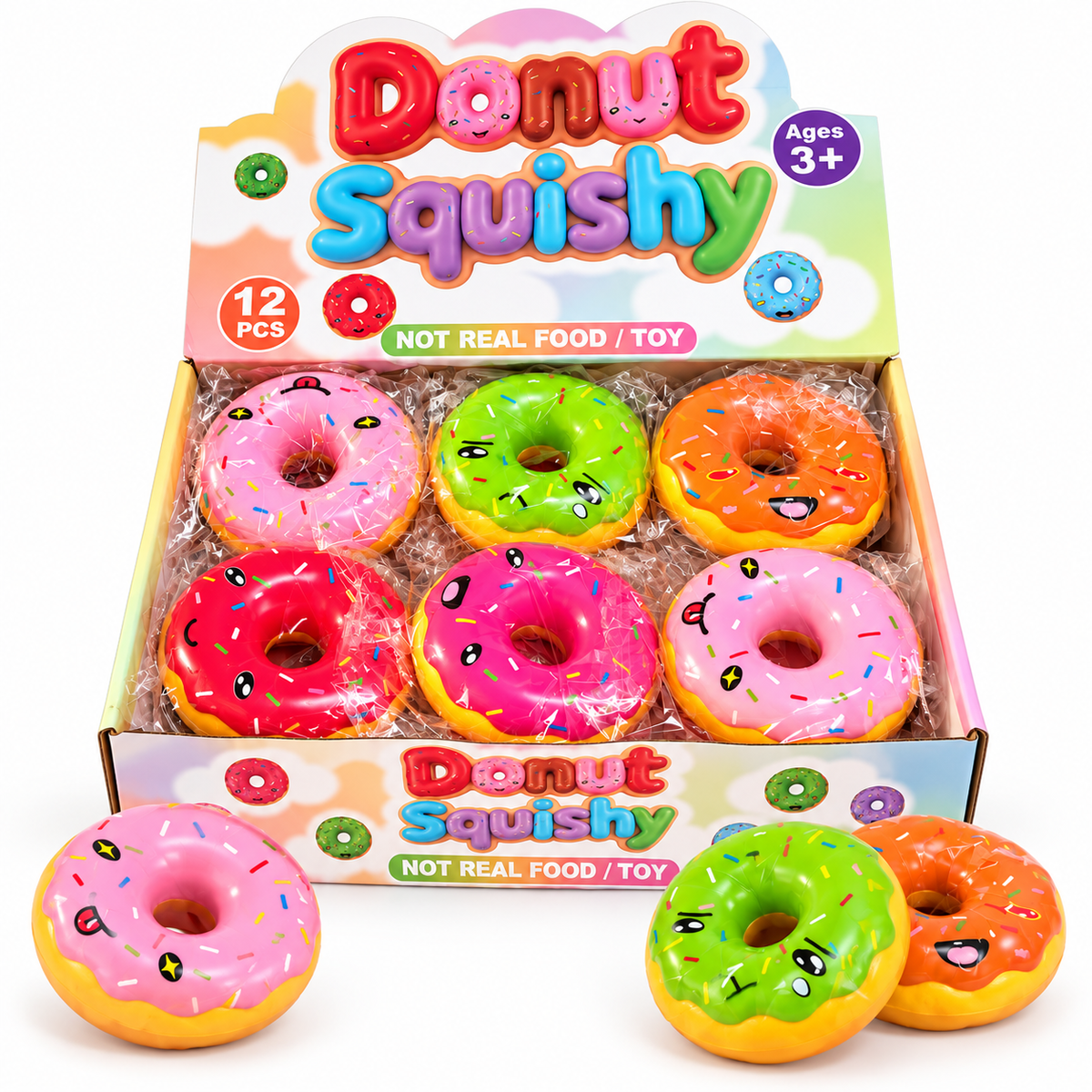 Donut Squishy – Super Soft Überraschungs-Donut