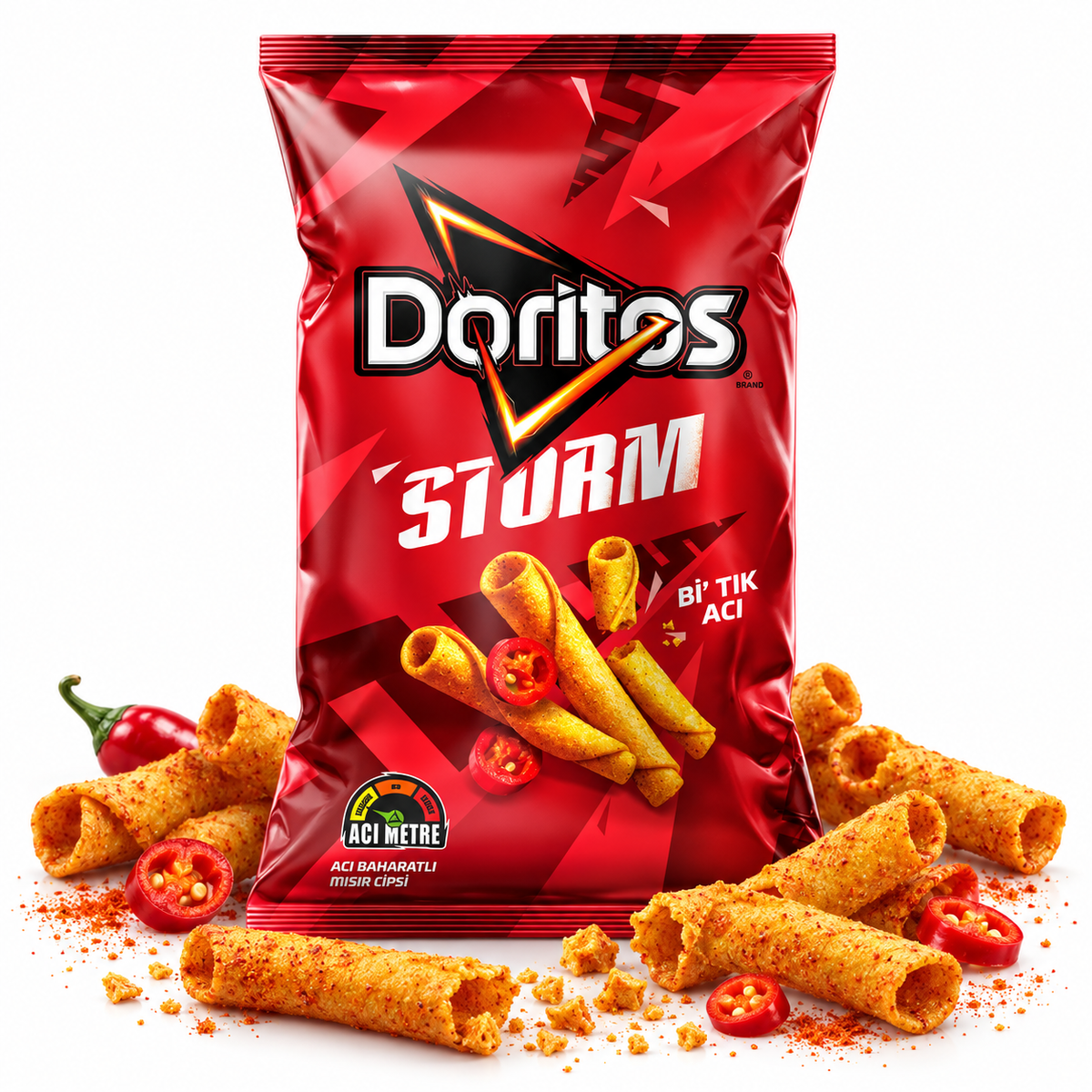Doritos Storm Mexicano Acı Baharatlı Turkey 125g
