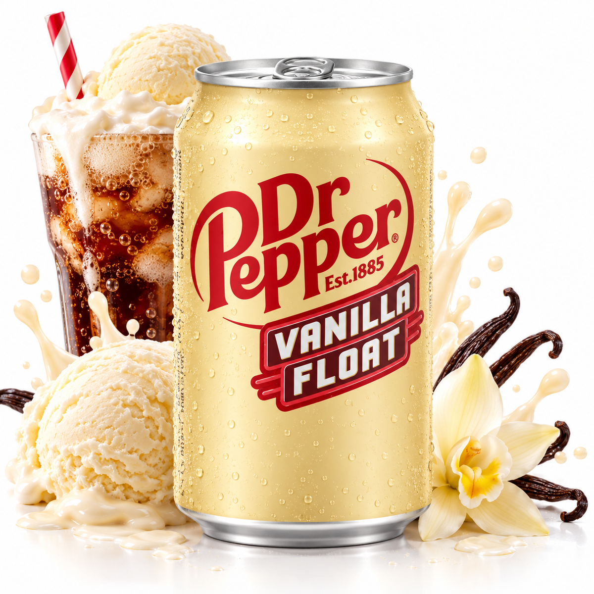 Dr Pepper - Vanilla Float USA 355ml