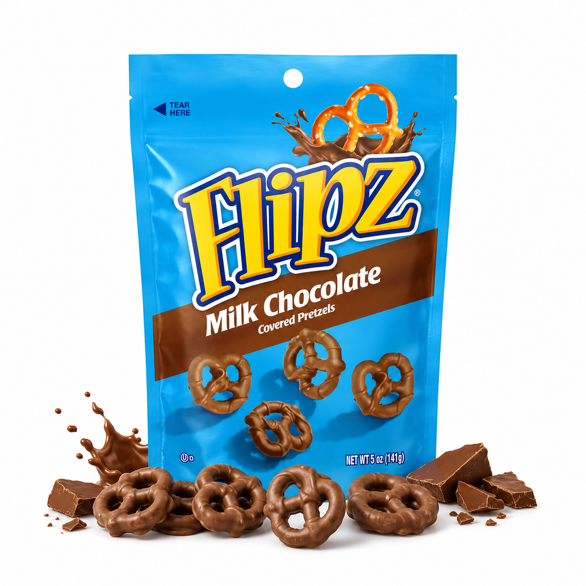 Flipz Milk Chocolate – 90 g