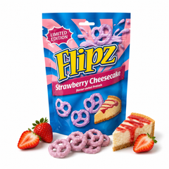 Flipz Strawberry Cheesecake – 90 g