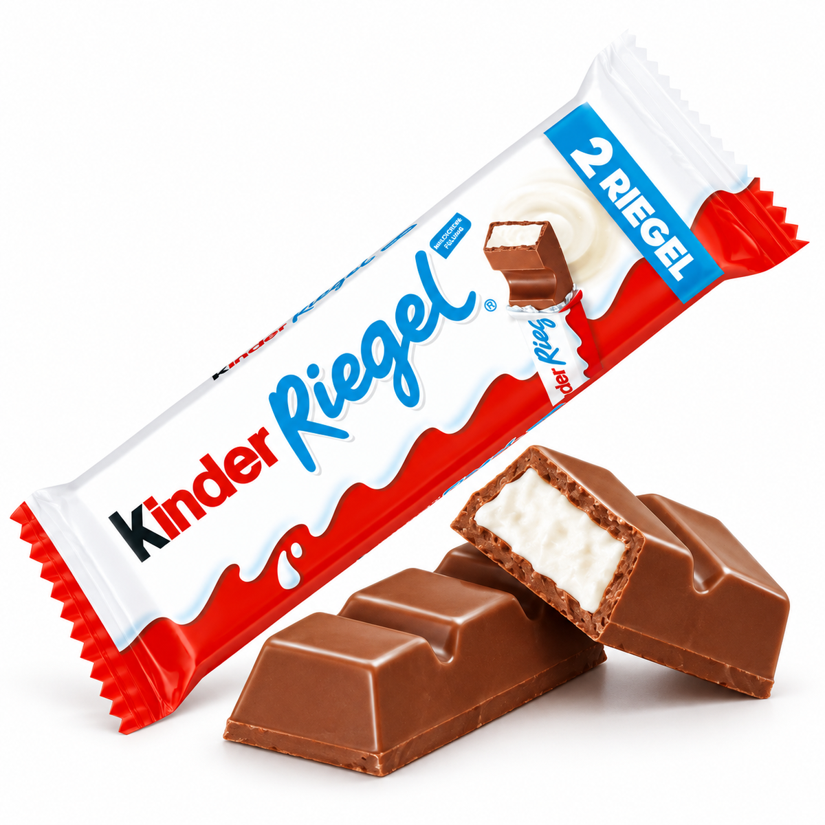 Kinder Riegel 2er Pack 42 g (MHD: 16.09.2026)