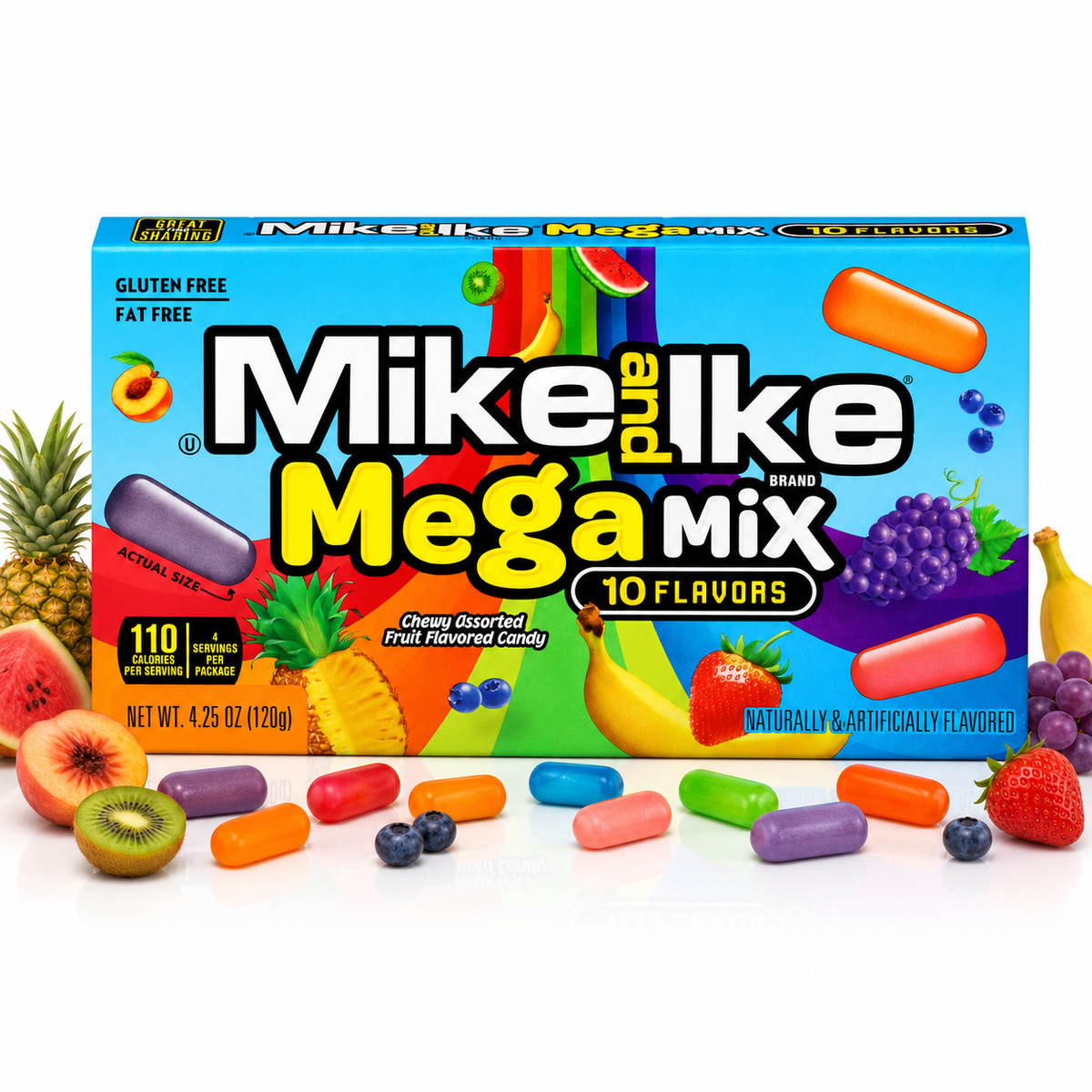 Mike and Ike Mega Mix – 120 g