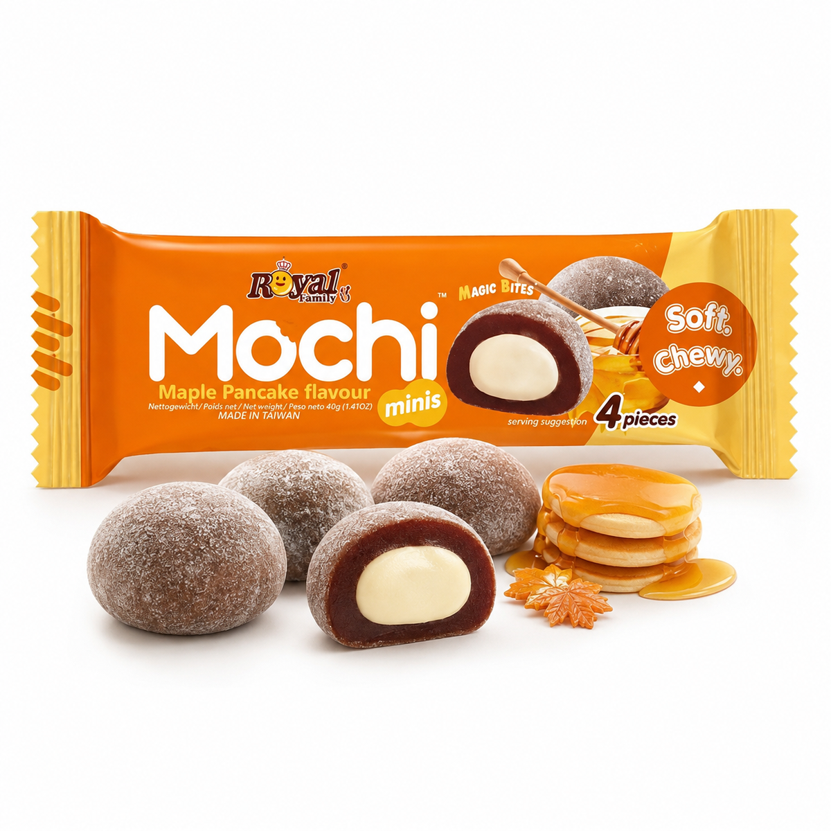 Mochi Snackpack Maple Pancake – 40 g