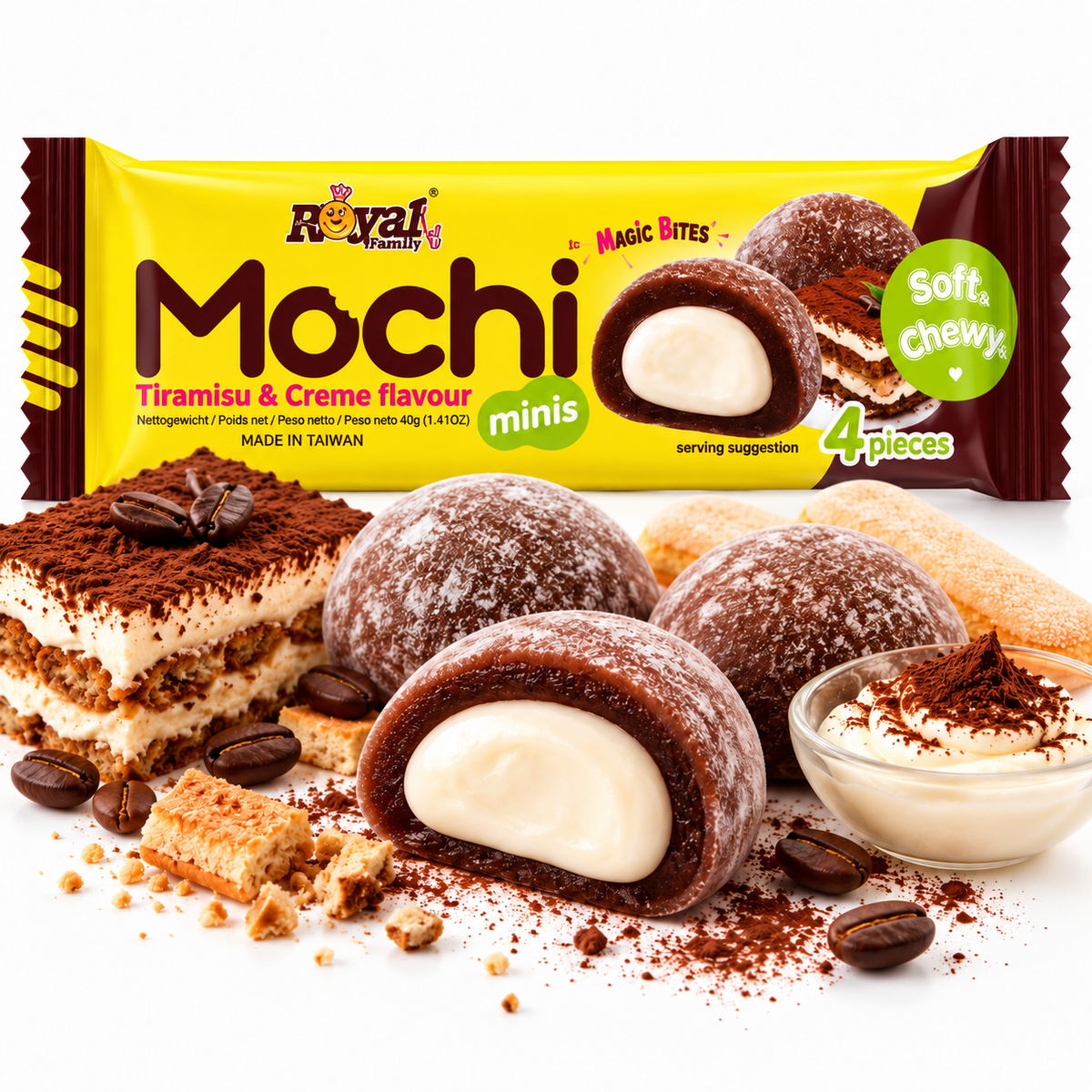 Mochi Snackpack Tiramisu 40g