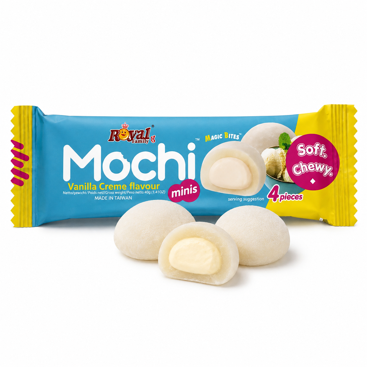 Mochi Snackpack Vanilla – 40 g
