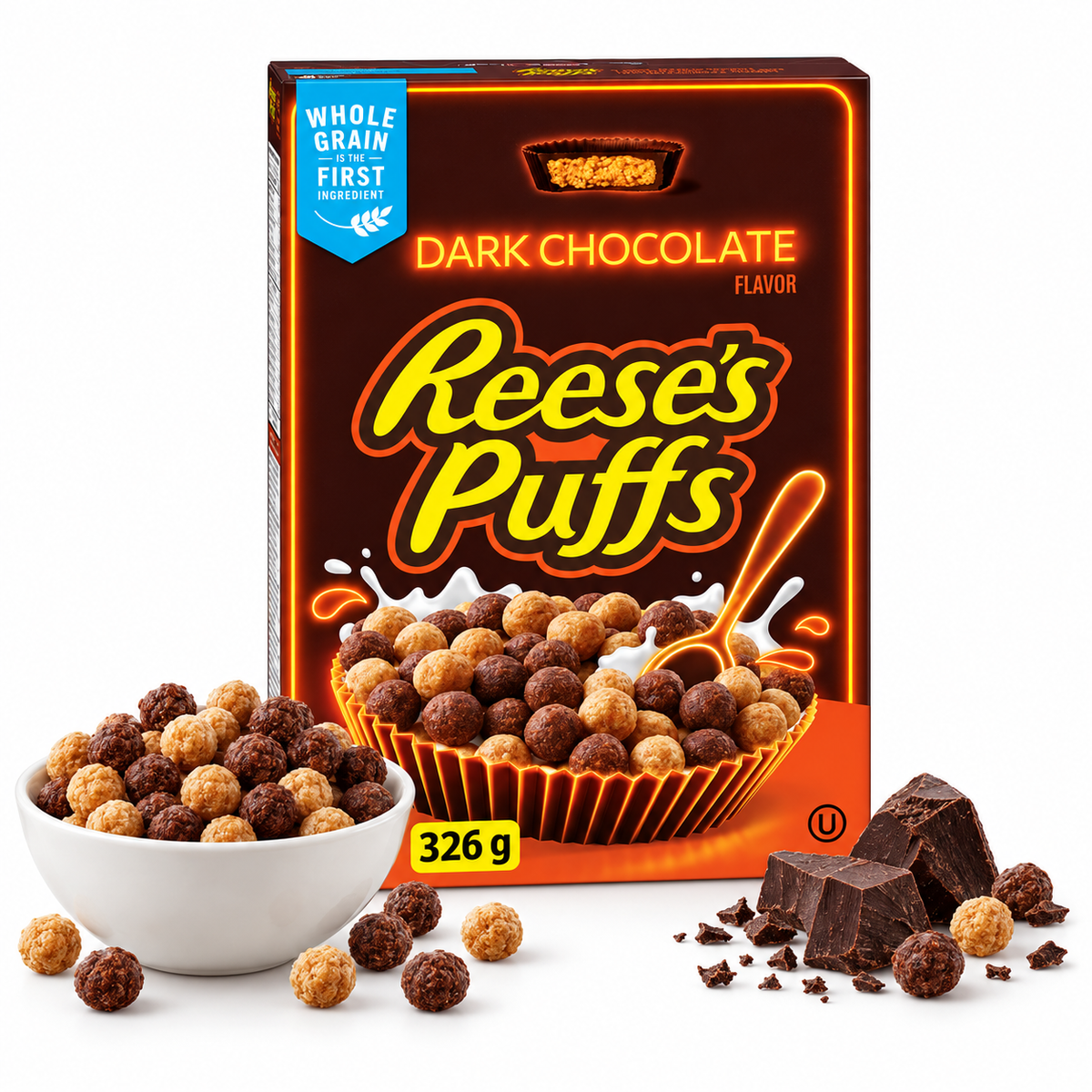 Reese's Puffs Dark Chocolate USA 326g