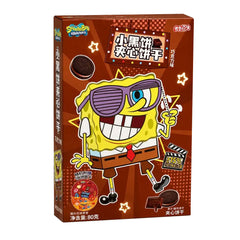 SpongeBob Sandwich Cookies Chocolate 80g