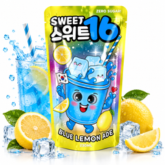 Sweet16 Blue Lemon Ade Zero Sugar 200ml