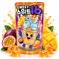 Sweet16 Passion Mango Ade Zero Sugar 200ml